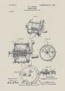 Fishing Reel Patent