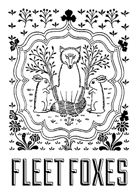 Fleet Foxes Band Poster