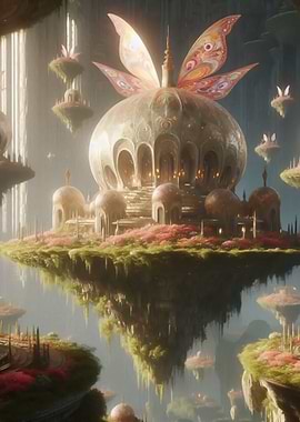 Floating Palace with Butterfly
