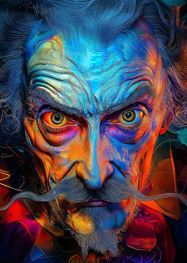 Intense Portrait of a Man