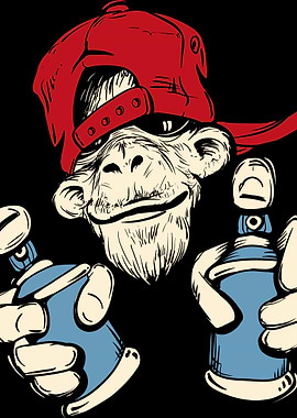 Monkey Graffiti