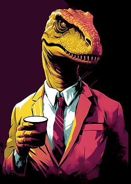 Raptor in Suit