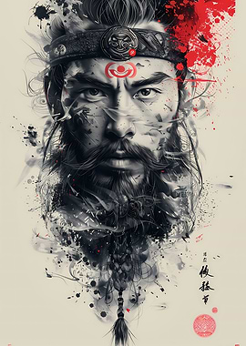 Genghis Khan Dschingis Khan Historic Portrait