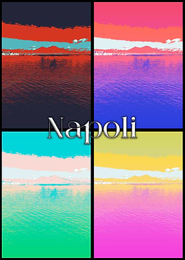 Napoli Cityscape Collage