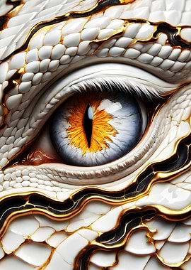 Dragon Eye Close-up
