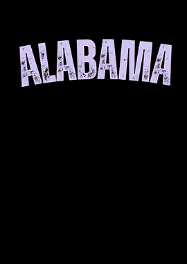 Alabama State Graphic