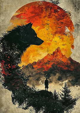 Wolf Mountain Sunset