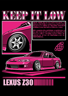 Lexus LS Z30 PINK