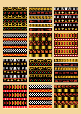 African Print Tribal Patterns
