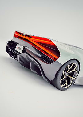 2024 Bugatti Mistral - Rear View