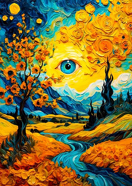 Starry Night Eye