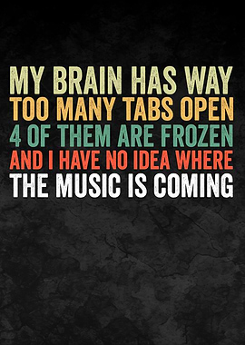 Brain Overload Too Many Tabs