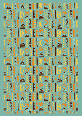 Vibrant African Print