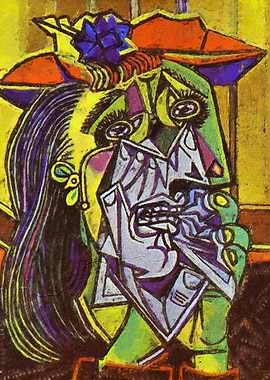 Weeping Woman by Picasso