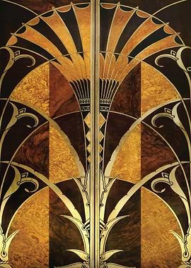 Art Deco Elevator Doors
