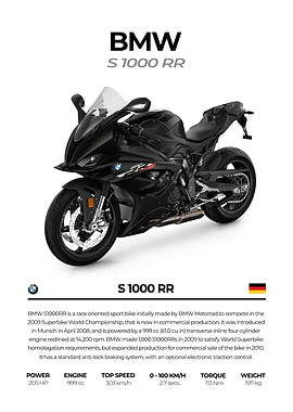 BMW S 1000 RR Motorcycle