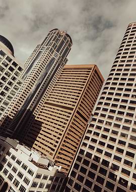 Seattle with Skyscrapers