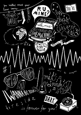 Music Lyrics Art Print