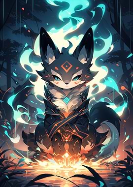 Fire Fox Spirit