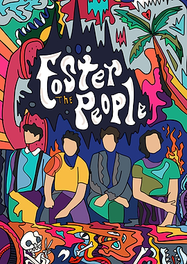Foster the People Band Art