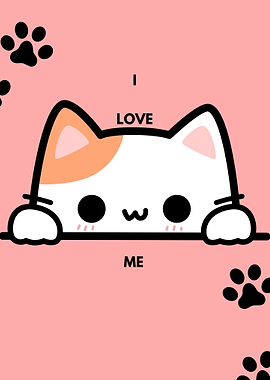 Cute Cat Illustration