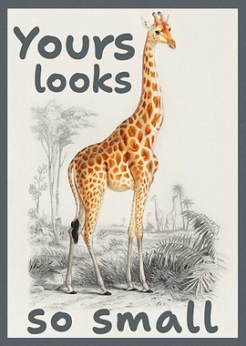 Funny iraffe Illustration