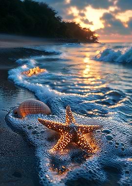 Starfish Sunset Beach