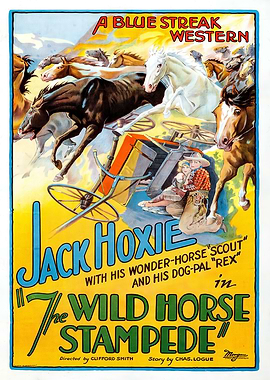 Jack Hoxie Wild Horse Stampede Poster