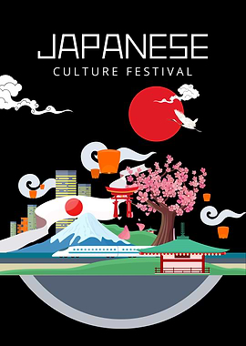 Japanese Culture Festival Poster