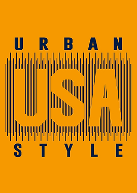 Urban USA Style Graphic