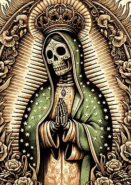 Santa Muerte Lady of Guadalupe