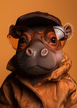 Hipster Hippo