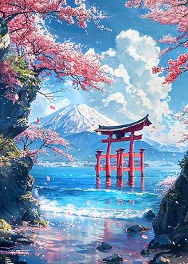 Fuji's Waterside Sanctuary