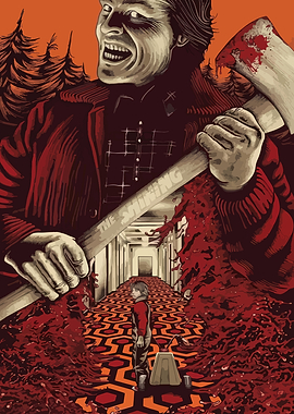 The Shining Horror Art