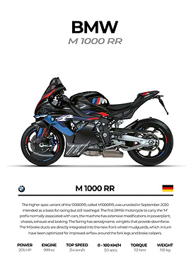 BMW M 1000 RR Motorcycle