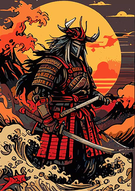 Samurai Warrior Art