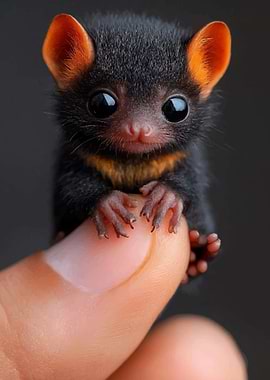 Tiny Black Lemur