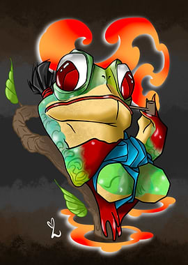 Smoking Frog