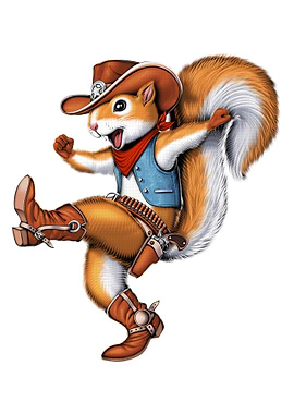 Squirrel Cowboy