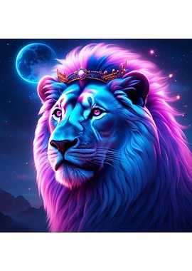 Neon Lion King