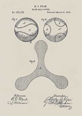 Baseball Cover Patent