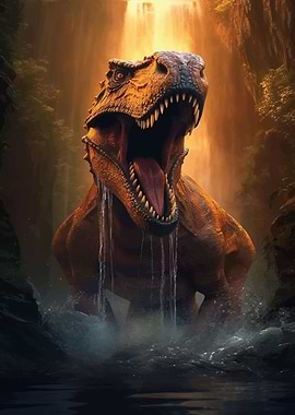 T-Rex Waterfall