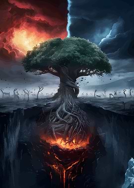 Tree of Fire and Ice