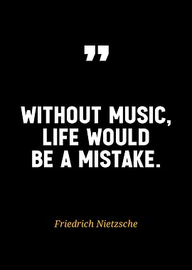 Music Quote - Nietzsche