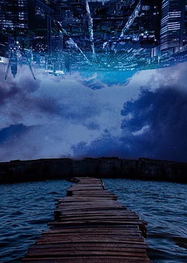 Upside Down Cityscape