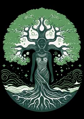 Tree of Life Woman