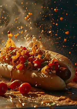 Hot Dog Explosion