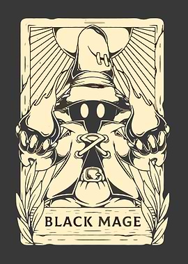 Black Mage Card