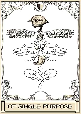 Single Purpose Bird Illustration