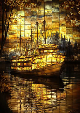 Golden Cruise Glass